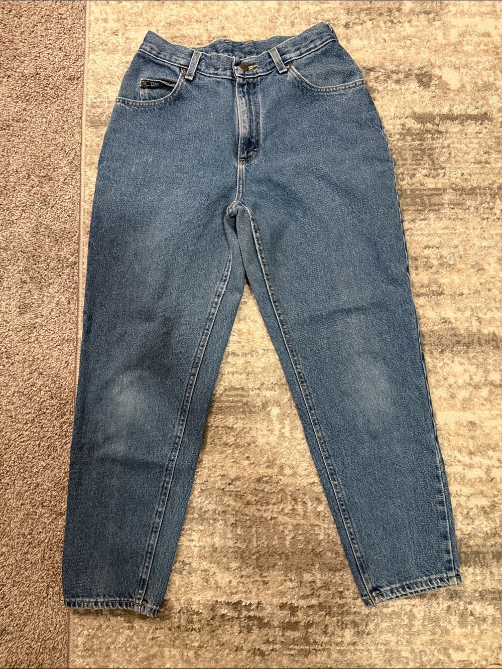 Lee Vintage Lee Riders High Waisted Relaxed Fit Tapered Jeans Vintage Riders